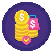 Money growth icon